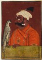 Maharaja Suraj Mal with a hawk (LI118.89)