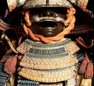 Mask from a samurai’s ceremonial suit of armour