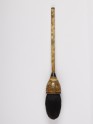 Ivory calligraphy painting brush with bats and lotus scroll (LI1079.4)