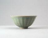 Greenware bowl with lotus petals (LI1301.101)