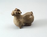 Greenware stand in the form of a ram (LI1301.150)