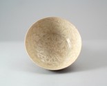 White ware bowl with peony decoration (LI1301.170)