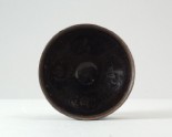 Black ware tea bowl with auspicious inscription