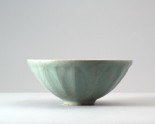 Greenware bowl with lotus petals (LI1301.193)