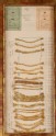 Sample board of gold threads (LI1956.11)