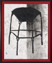 Fan-shaped stool