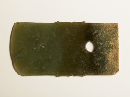 Jade ceremonial blade, or geside