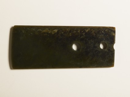 Ceremonial blade in imitation of a functioned axeside