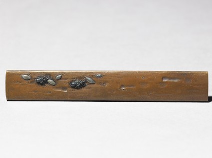 Kozuka, or knife handle, with antsfront