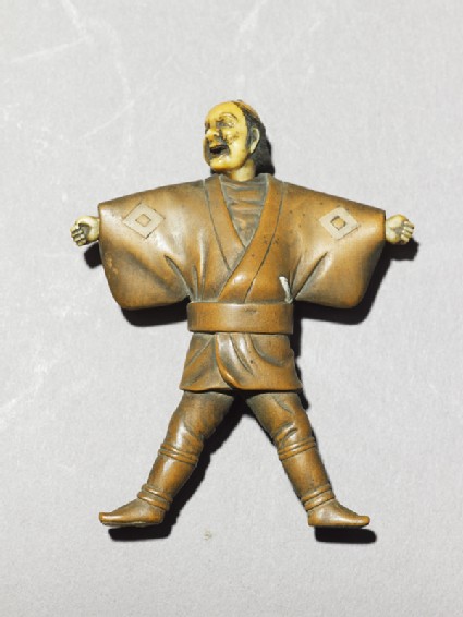 Netsuke in the form of a manfront