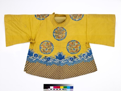 Child's coat with dragon roundels and wavesfront