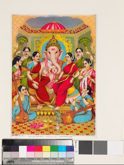 Ganapati, or Ganesha, and the eight nayakasfront