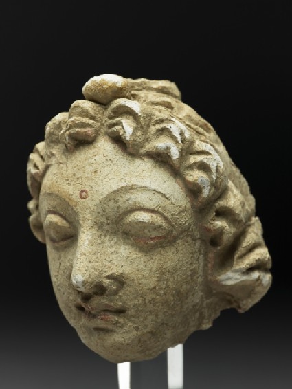 Head of a worshipperside