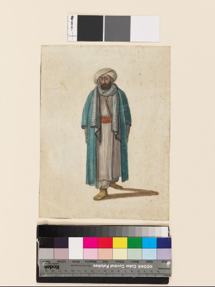 Man in oriental costumefront