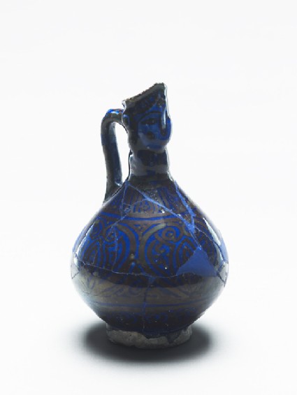 Jug with human-headed spoutoblique