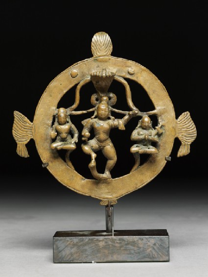 Figure of Krishna Kaliyadamana, tamer of Kaliyafront