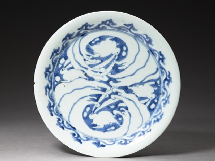 Plate with rabbits and wavestop