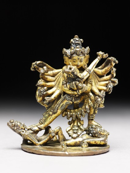 Figure of Samvara and his consort Vajravarahifront
