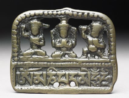 Mantra talismanic plaque, or tokchafront