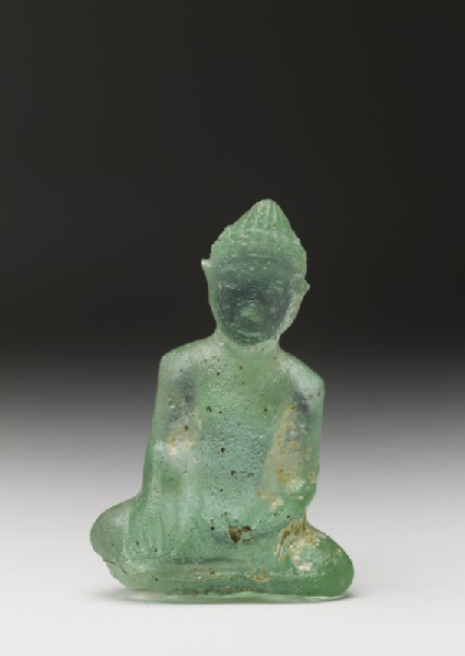 Glass figure of the Buddhafront