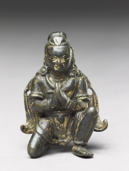 Figure of Garuda, the man-bird vehicle of Vishnufront
