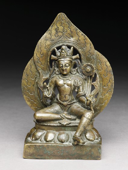 Seated figure of Padmapanifront