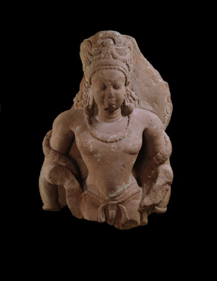 Fragmentary standing figure of Vishnufront