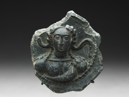 Fragment of a roundel with female figurefront