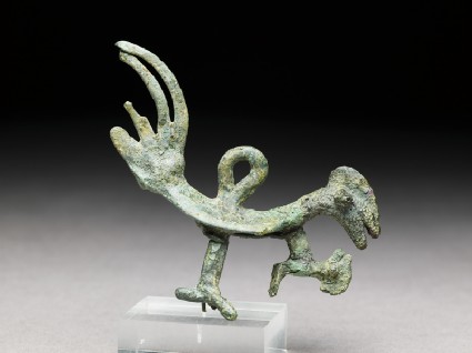 Amulet in the form of a birdside
