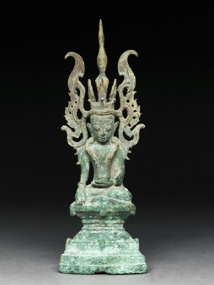 Seated figure of the Buddhafront