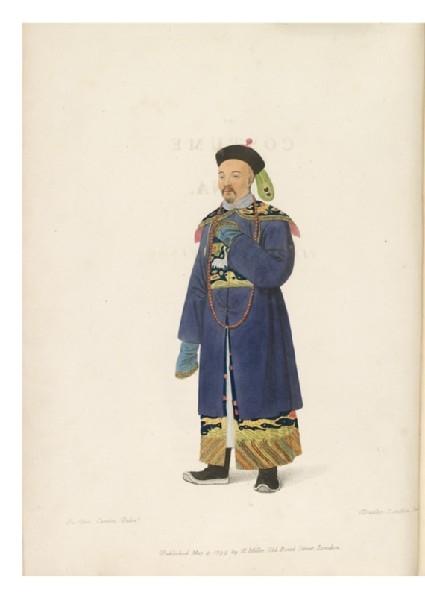 The Costume of China: Illustrated by Sixty Engravings in English and Frenchfront