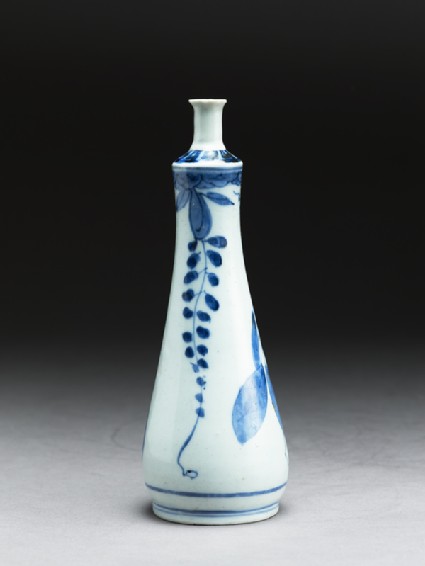 Bottle with wisteriaside