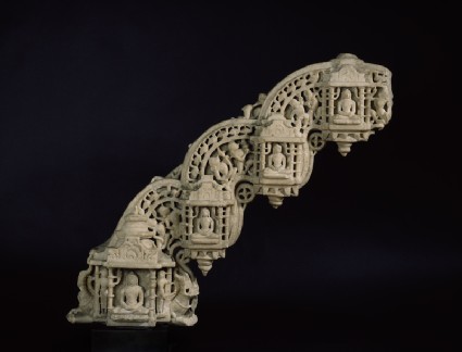 Section of a torana arch from a Jain templefront