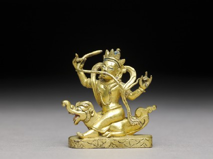 Figure of a bodhisattvafront