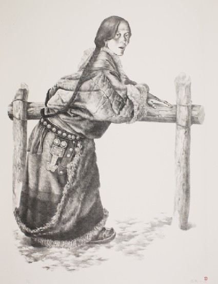 Tibetan Womanfront