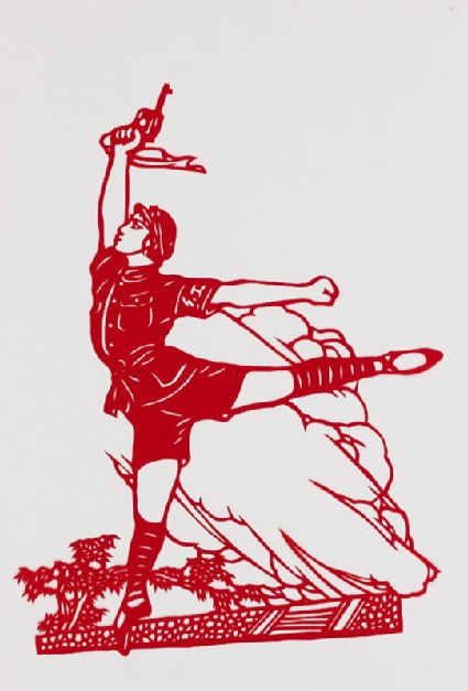 Heroine from the ballet Red Detachment of Womenfront