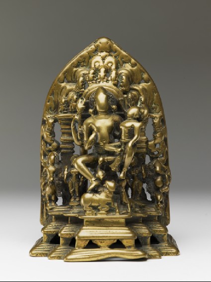 Figure of Shiva and Parvati (Uma-Maheshvara)front