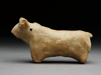 Terracotta figure of a bull or oxside