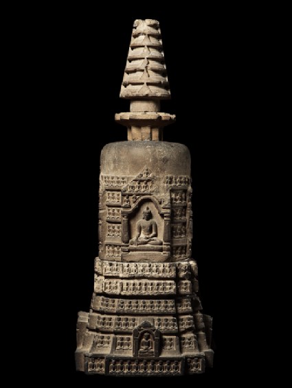 Votive stupaside