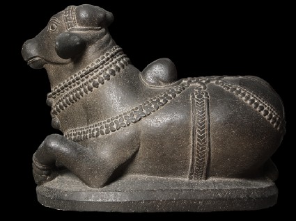 Figure of Nandi, the bull of Shivaside