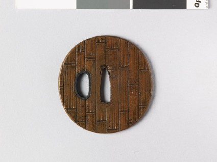 Tsuba with bamboofront