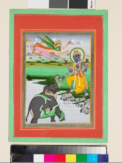 Krishna and the Elephantfront