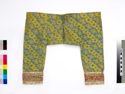 Child's trousers with floral patternfront