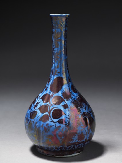 Bottle with antelope in a landscapeoblique