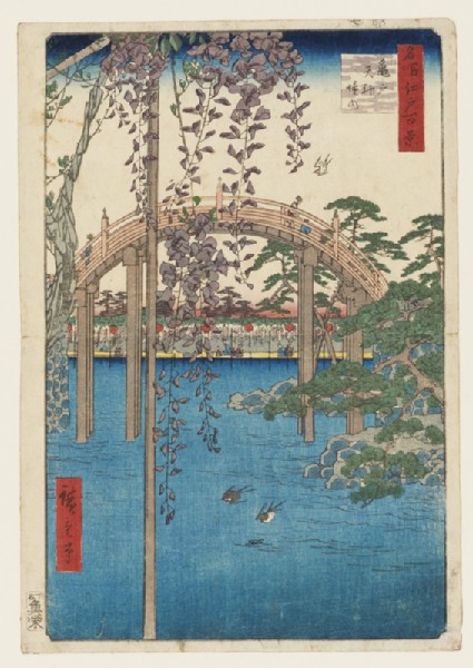 Drum Bridge at Kameidō Tenjin Shrinefront