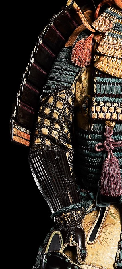 Sleeve from a samurai’s ceremonial suit of armourfront