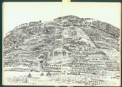 Sketchbook of landscapes from southern Chinafront