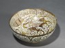 Bowl with riders in a landscape (oblique)