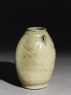 Greenware jar in the form of a double fish (oblique)