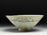 Bowl with paired riders inscribed with good wishes (side)